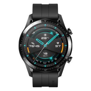 HUAWEI(ファーウェイ) スマートウォッチ(マットブラック)HUAWEI Watch GT2 46mm/ Matte Black スポーツモデル LTN-B19(BLACK) 返品種別A