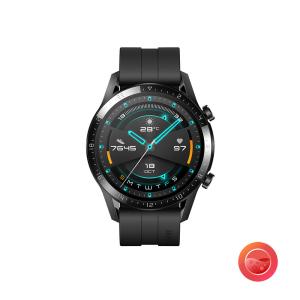 HUAWEI(ファーウェイ) スマートウォッチ(マットブラック)HUAWEI Watch GT2 46mm/ Matte Black スポーツモデル WATCH GT2 46MM/ BK 返品種別A