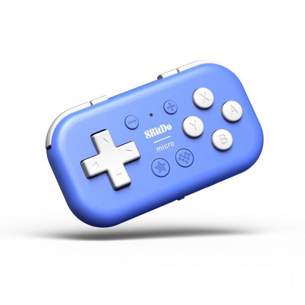 8BitDo Micro Bluetooth ゲームパッド 無線・有線接続 ポケットサイズ ゲーミン...