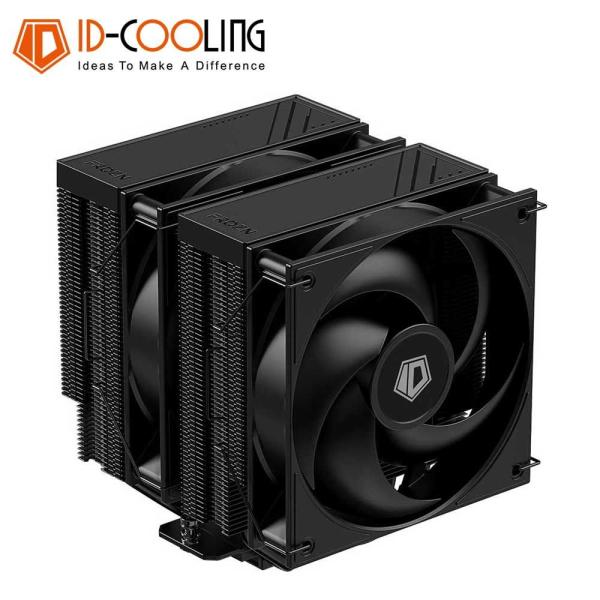 ID-COOLING｜アイディークーリング デュアルファン搭載 空冷CPUクーラー(ブラック) FR...