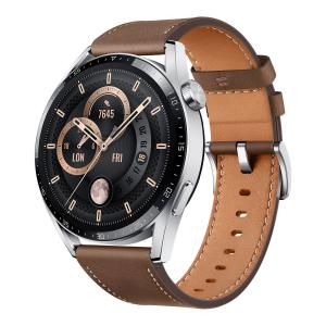 HUAWEI(ファーウェイ) スマートウォッチ(ブラウン)HUAWEI WATCH GT 3 46mm/ Brown Leather WATCH-GT3/ 46MM/ BR 返品種別A