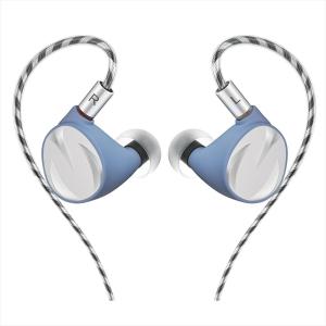 LETSHUOER S08 Silver 有線イヤホン カナル型 耳かけ型 シュア掛け リ