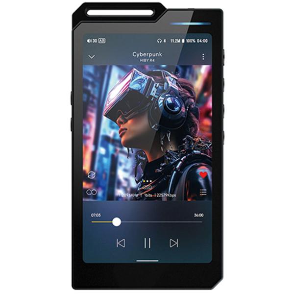 HiBy デジタルオーディオプレイヤー 32GBメモリ内蔵+外部メモリ対応(ブラック) HiBy M...