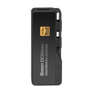 アイバッソ・オーディオ USB-DACアダプタ(ブラック)(USB-C ⇒ 4.4mm5極バランス/ 3.5mmステレオミニ) DC04PRO-BK 返品種別A