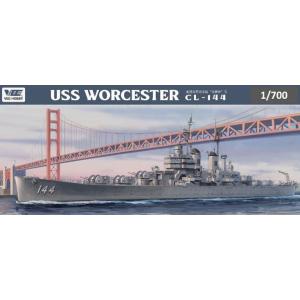 ヴィー・ホビー 1/ 700 米海軍 軽巡洋艦 USS ウースター CL-144 「デラックス版」(...