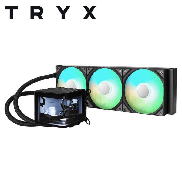 TRYX｜トライエックス PANORAMA 360mm AIO Liquid Cooler ARGB...
