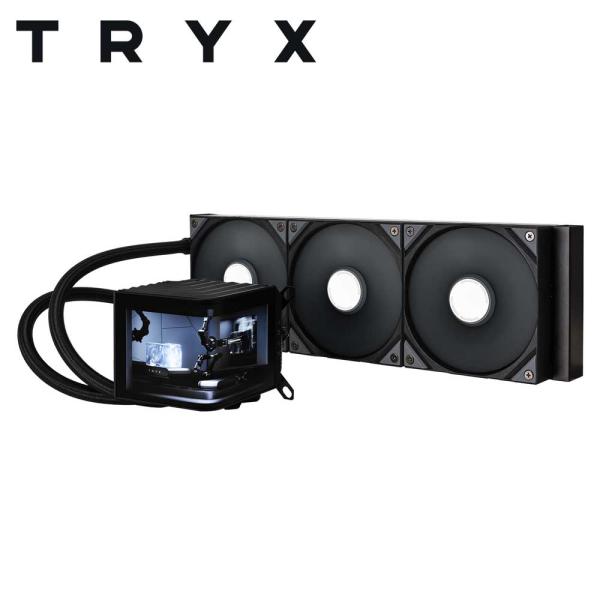 TRYX｜トライエックス PANORAMA 360mm AIO Liquid Cooler L字型A...