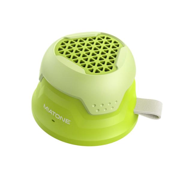 miatone(ミアトーン) 防水対応ポータブルBluetoothスピーカー(グリーン) MagRo...