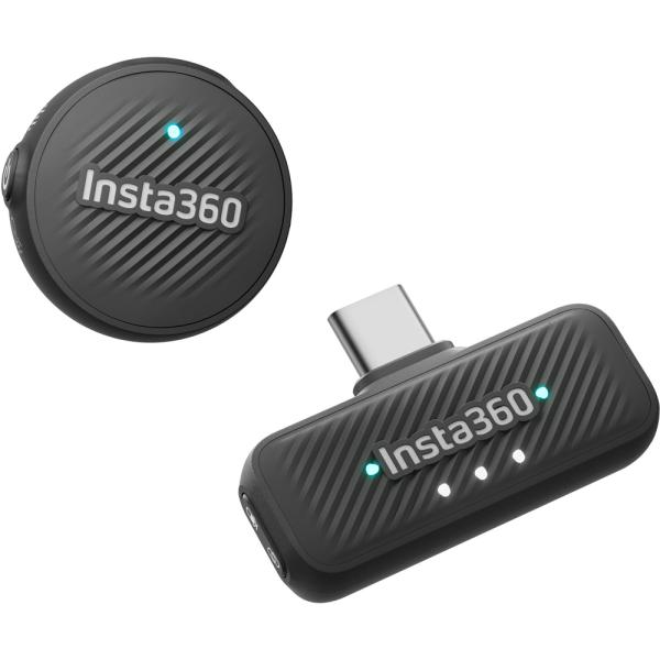 Insta360 Insta360「X5」用Mic Air(送信機：マイク 1台+受信機 1台) C...