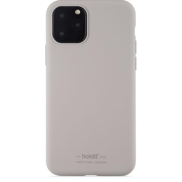 Holdit(ホールディット) iPhone11Pro用 ソフトタッチシリコーンケース (トープ) ...