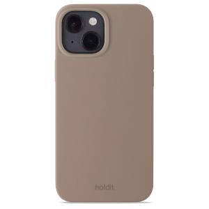 Holdit(ホールディット) iPhone13/ iPhone14用 ソフトタッチシリコーンケース(モカブラウン) Holdit 15575HOLDIT 返品種別A｜joshin