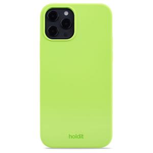 Holdit(ホールディット) iPhone12/ 12Pro用 ソフトタッチシリコーンケース(アシッドグリーン) Holdit 15751 返品種別A｜joshin