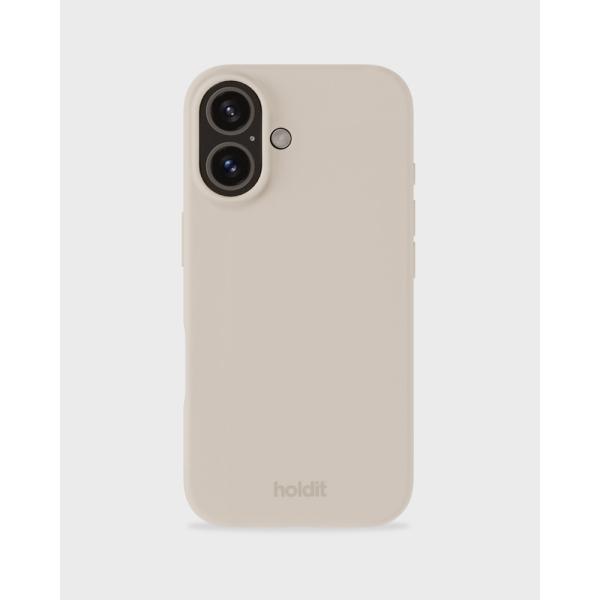 Holdit(ホールディット) iPhone 16用 ソフトタッチシリコーンケース Light Be...