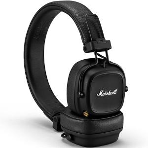マーシャル Bluetooth対応ダイナミック密閉型ヘッドホン(ブラック) MARSHALL MAJOR IV MAJOR4BLACK 返品種別A