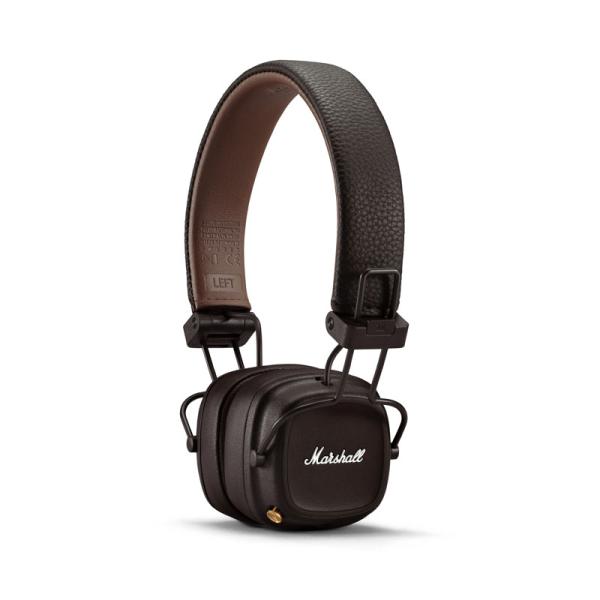 マーシャル Bluetooth対応ダイナミック密閉型ヘッドホン(ブラウン) MARSHALL MAJ...