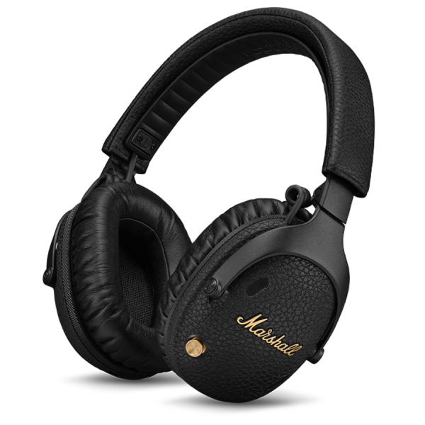 マーシャル ノイズキャンセリング搭載ダイナミック密閉型Bluetoothモニターヘッドホン(Blac...