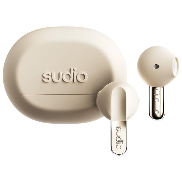 Sudio 完全ワイヤレスBluetoothイヤホン(ゴールデンサンド) Sudio N3 SD-2...