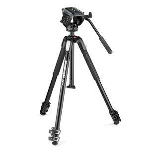 マンフロット MVH500AHビデオ雲台+MT190X3アルミ三脚 Manfrotto MVK500190X3 返品種別A｜joshin