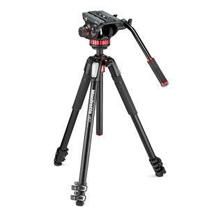 マンフロット MVH502AHビデオ雲台+MT055XPRO3アルミ三脚 Manfrotto MVK502055XPRO3 返品種別A｜joshin