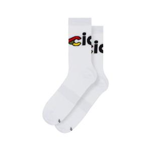 チネリ サイクリングソックス CINELLI CIAO SOCKS WHITE サイズ：XS/ S 返品種別B｜joshin