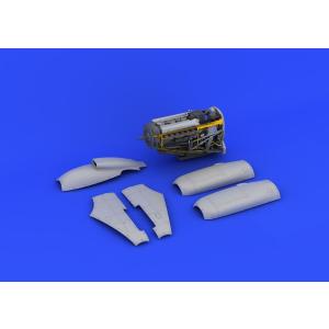 エデュアルド 1/ 48 スピットファイア Mk.VIII エンジンディテールアップパーツ 返品種別B