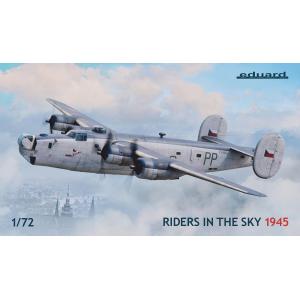 エデュアルド 1/ 72 ライダーズ・イン・ザ・スカイ 1945年 リミテッドエディション(EDU2123)プラモデル 返品種別B｜joshin