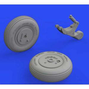 エデュアルド 1/ 48 零式艦上戦闘機 三二型 ホイールディテールアップパーツ 返品種別B