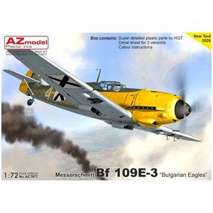 AZモデル 1/ 72 Bf109E-3 「ブルガリアの鷲」 (AZM7677)プラモデル 返品種別B｜joshin