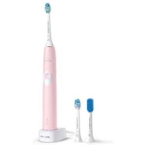 フィリップス 電動歯ブラシ(パステルピンク) Philips Sonicare ProtectiveClean4300 HX6806/ 72 返品種別A｜joshin