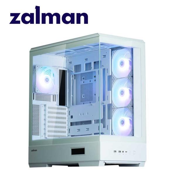 ZALMAN｜ザルマン ミドルタワー型PCケース P50 DS(ホワイト) P50DSWHITE 返...