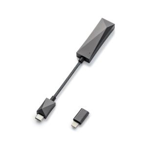 アステルアンドケルン 3.5mm4極マイク入力対応ポータブルUSB-DACケーブル(USB-C ⇒ 3.5mmマイク入力対応4極端子) Astell＆Kern IRV-AK-HC3 返品種別A｜joshin