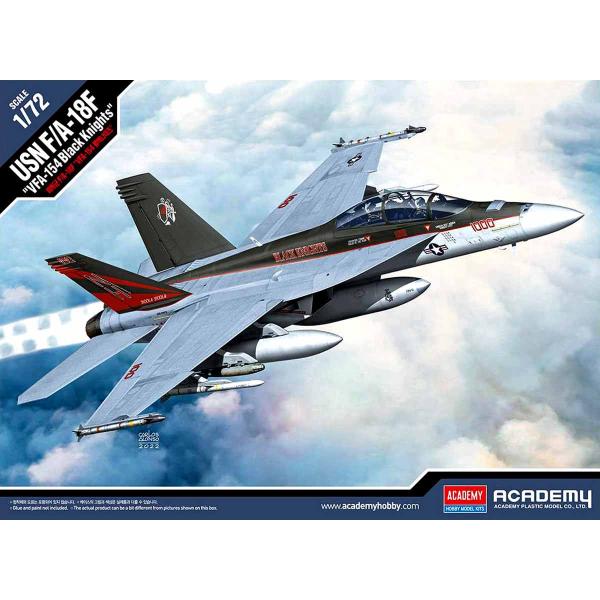 アカデミー 1/ 72 F/ A-18F ”VFA-154 ブラックナイツ”(12577)プラモデル...