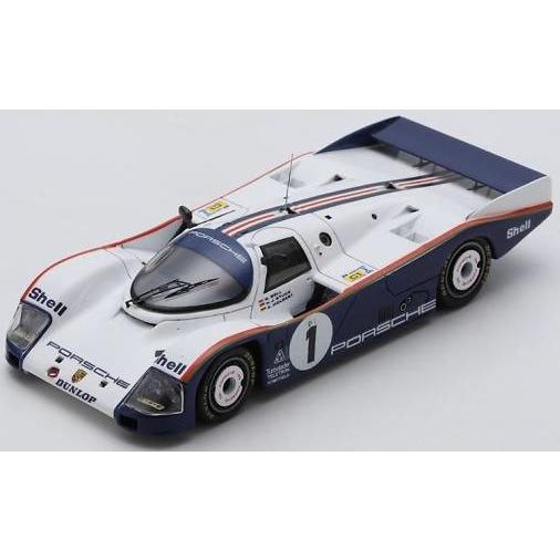 スパーク (再生産)1/ 43 Porsche 962C 2.6L Turbo No.1 Winne...