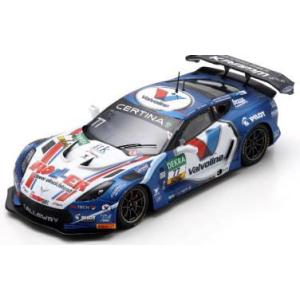 スパーク 1/ 43 Callaway Corvette C7 GT3-R No.77 Callaway Competition Champion ADAC GT Masters 2017(SG659)ミニカー 返品種別B｜Joshin web