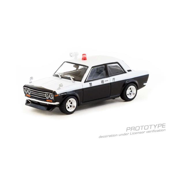 ターマックワークス 1/ 64 Datsun 510 Police Car(T64R-052-PC)...