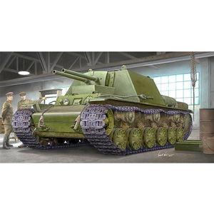 トランペッター 1/ 35 ソビエト軍 KV-7 自走砲 オブイェークト227プラモデル