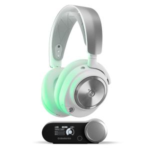 SteelSeries Arctis Nova Pro Wireless White ゲーミングヘッド