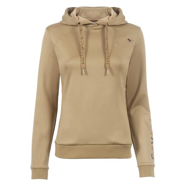 乗馬用品 Cavallo カヴァルライアナ クリスタルストーン スウェットフーディー レディース ヘ...