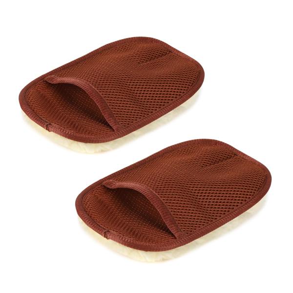 乗馬用品 EQULIBERTA グローブクロス（2枚セット） ブラウン 乗馬 馬具