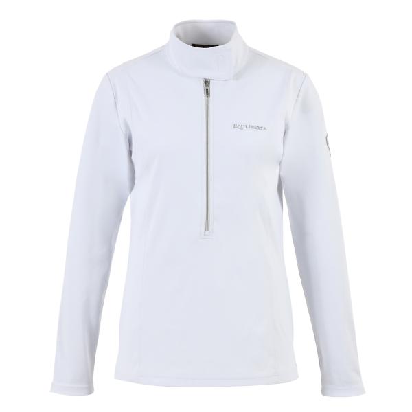 乗馬用品 EQULIBERTA クラウドシルク 吸水速乾ショーシャツ 長袖 レディース・ジュニア 乗...