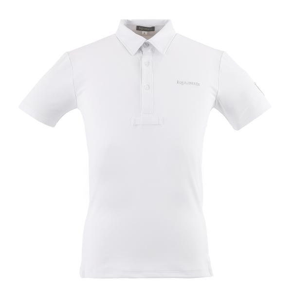 乗馬用品 EQULIBERTA クラウドシルク 吸水速乾ショーシャツ 半袖 メンズ・ジュニア 乗馬 ...