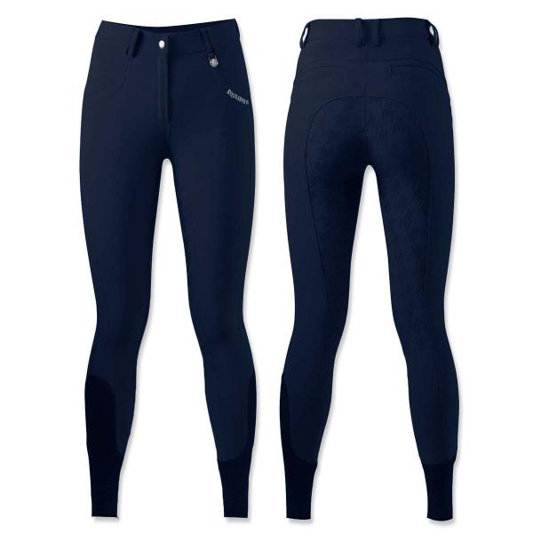 乗馬用品 EQULIBERTA 高機能ウィンターキュロット フルグリップ レディース ミッドナイトブ...