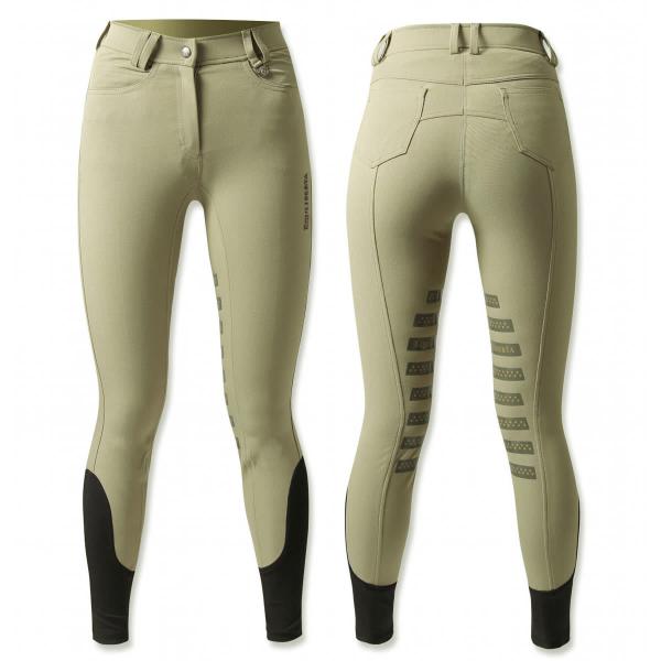乗馬用品 EQULIBERTA シリコンライディングキュロット ニーグリップ レディース・ジュニア ...