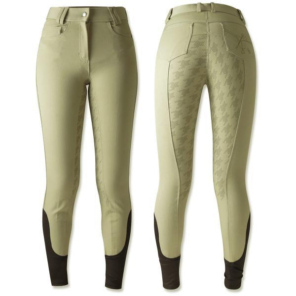 乗馬用品 EQULIBERTA ニューライディングキュロット フルグリップ レディース・ジュニア ペ...