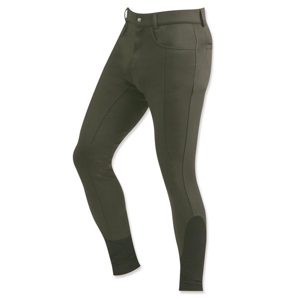 乗馬用品 EQULIBERTA 吸水速乾 ハイストレッチ キュロット フルグリップ メンズ オリーブ...