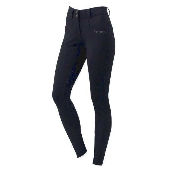 乗馬用品 EQULIBERTA グレイス 高機能 ウィンターキュロット フルグリップ レディース ブ...