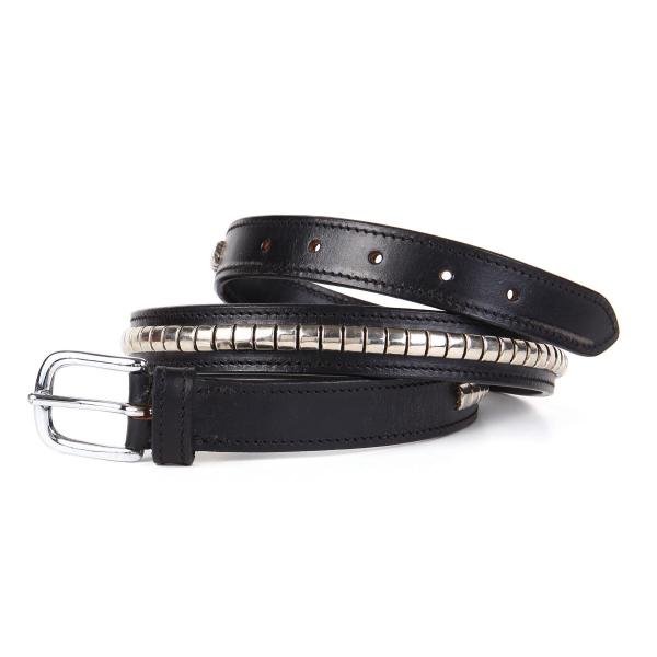 乗馬用品 EQULIBERTA クリンチャーベルト ブラック 乗馬 馬具