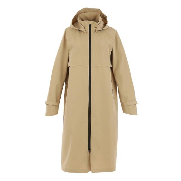 乗馬用品 EQULIBERTA イージス 高機能レインコート ユニセックス ベージュ 乗馬 馬具