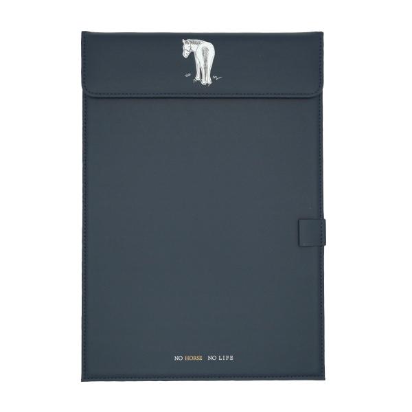 乗馬用品 Nico マグネットバインダー ネイビー 乗馬 馬具