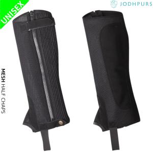 乗馬用品 JODHPURS メッシュハーフチャップス 乗馬 馬具